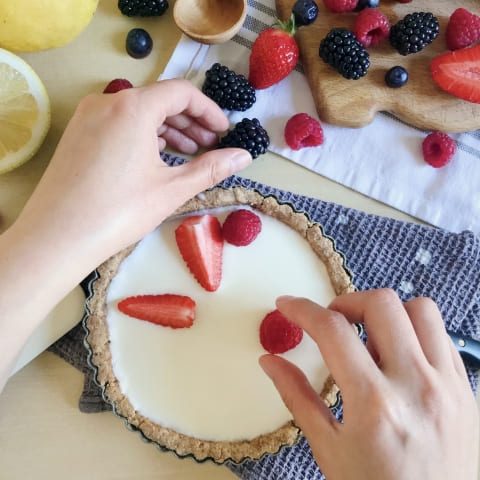 ケーキのデコレーション